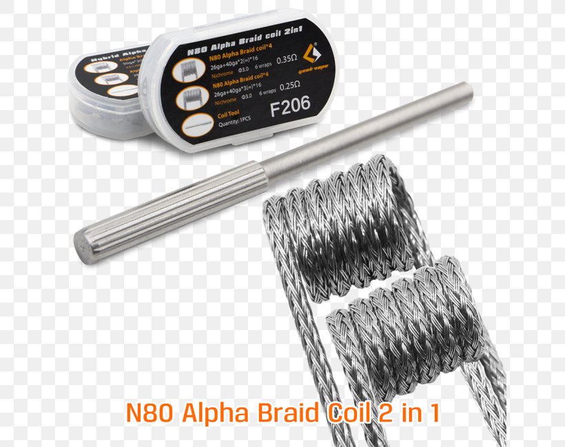 JustVape -Nicosia Cyprus Shop Electronic Cigarette Electromagnetic Coil Wire Nichrome, PNG, 650x650px, 2in1 Pc, Electronic Cigarette, Braid, Candle Wick, Computer Hardware Download Free