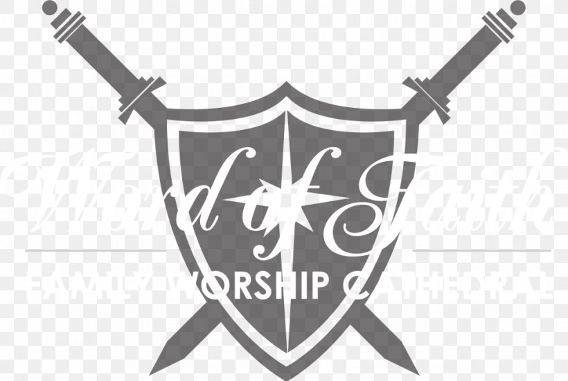 Word Of Faith Family Worship Cathedral Church Logo, PNG, 976x657px, Church, Black And White, Brand, Cathedral, Faith Download Free