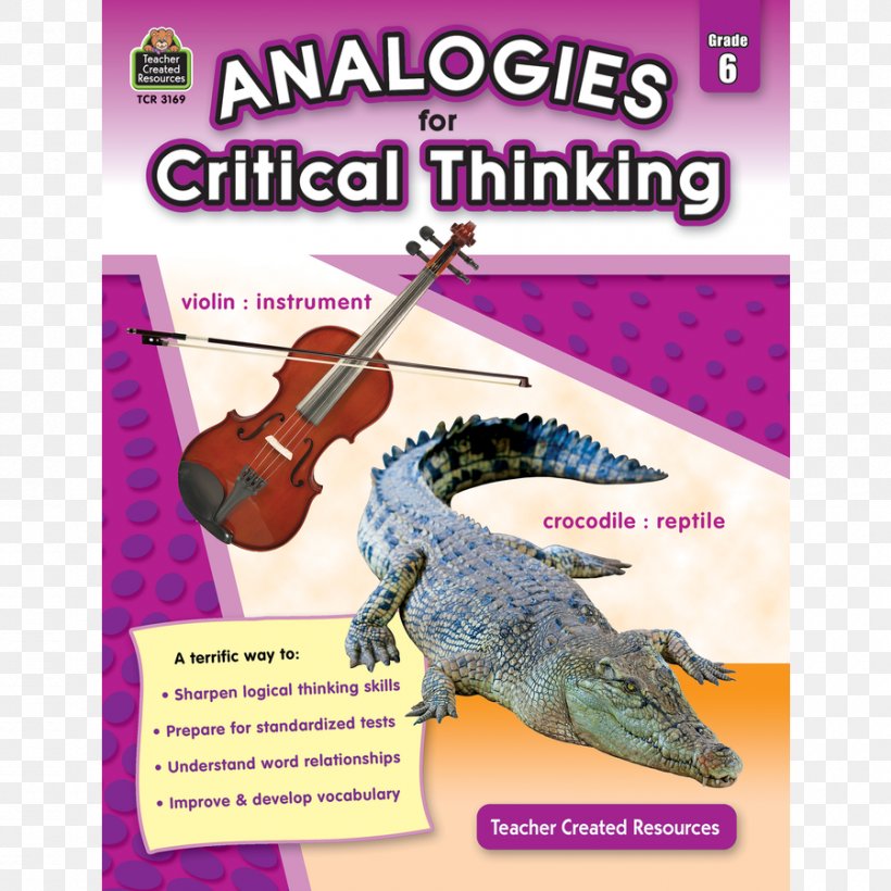 Analogies For Critical Thinking: Grade 6 Book Thought Writing, PNG, 900x900px, Critical Thinking, Amazoncom, Book, Com, Creativity Download Free