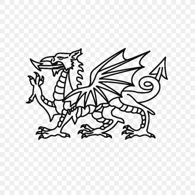 Flag Of Wales Colour By Number Welsh Dragon Coloring Book, PNG, 1250x1250px, Wales, Animal Figure, Area, Art, Artwork Download Free
