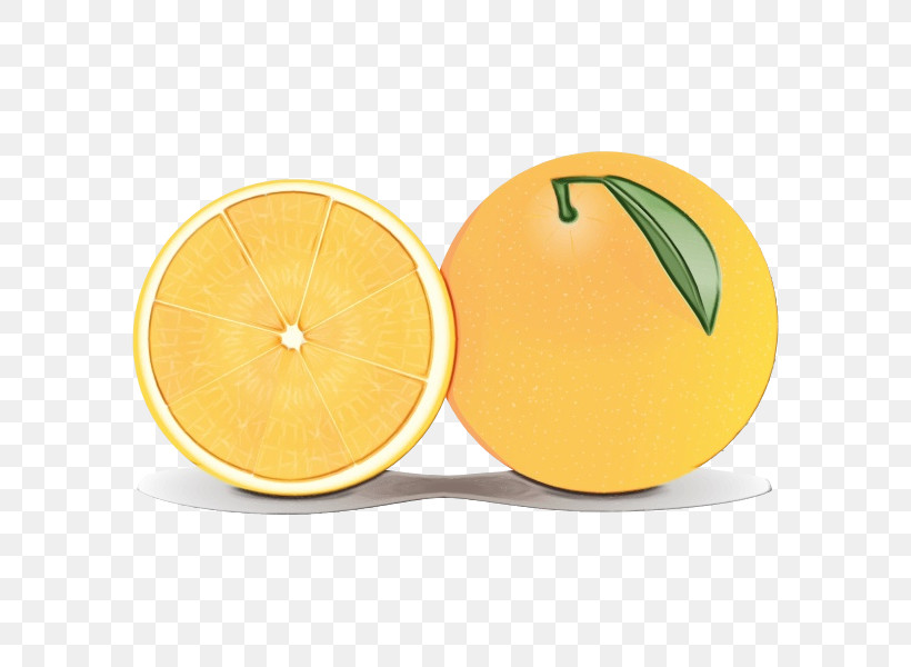 Grapefruit Lemon Fruit Tableware, PNG, 600x600px, Watercolor, Fruit, Grapefruit, Lemon, Paint Download Free