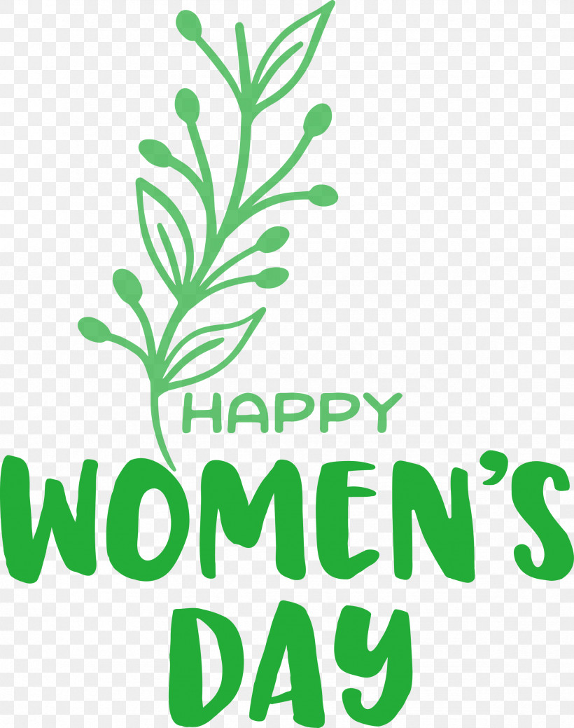 Happy Women’s Day Women’s Day, PNG, 2367x3000px, Leaf, Biology, Logo, Meter, Plant Stem Download Free