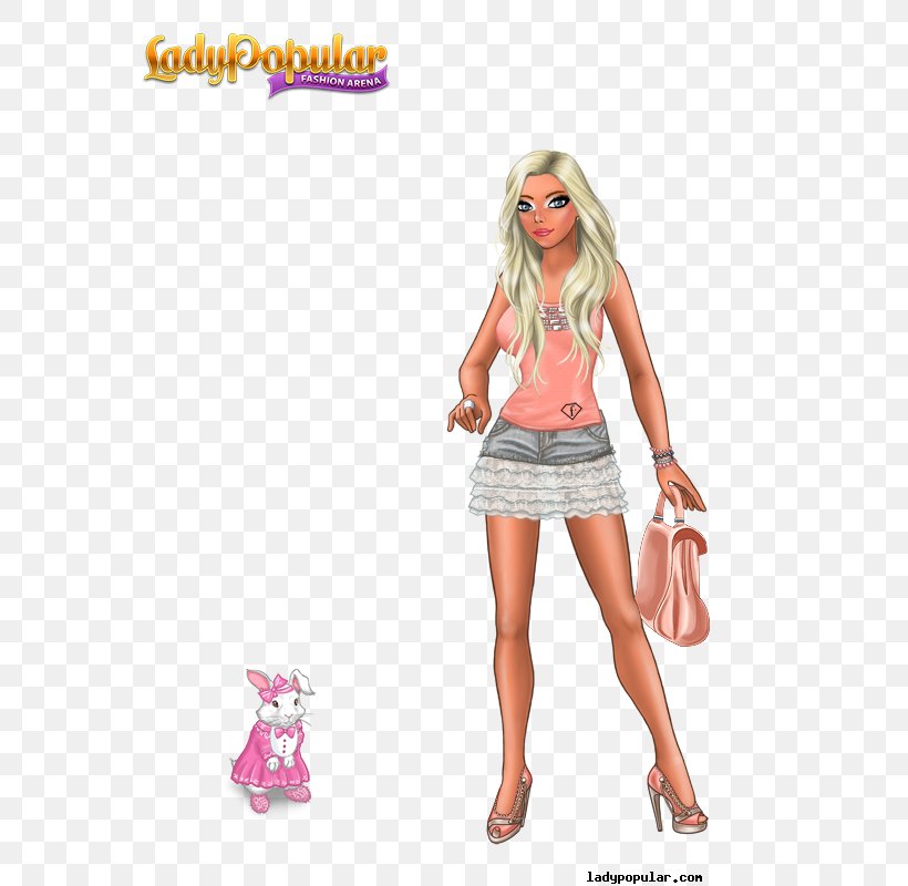 Lady Popular Fashion Game Barbie Popularity, PNG, 600x800px, Lady Popular, Barbie, Clothing, Competition, Doll Download Free