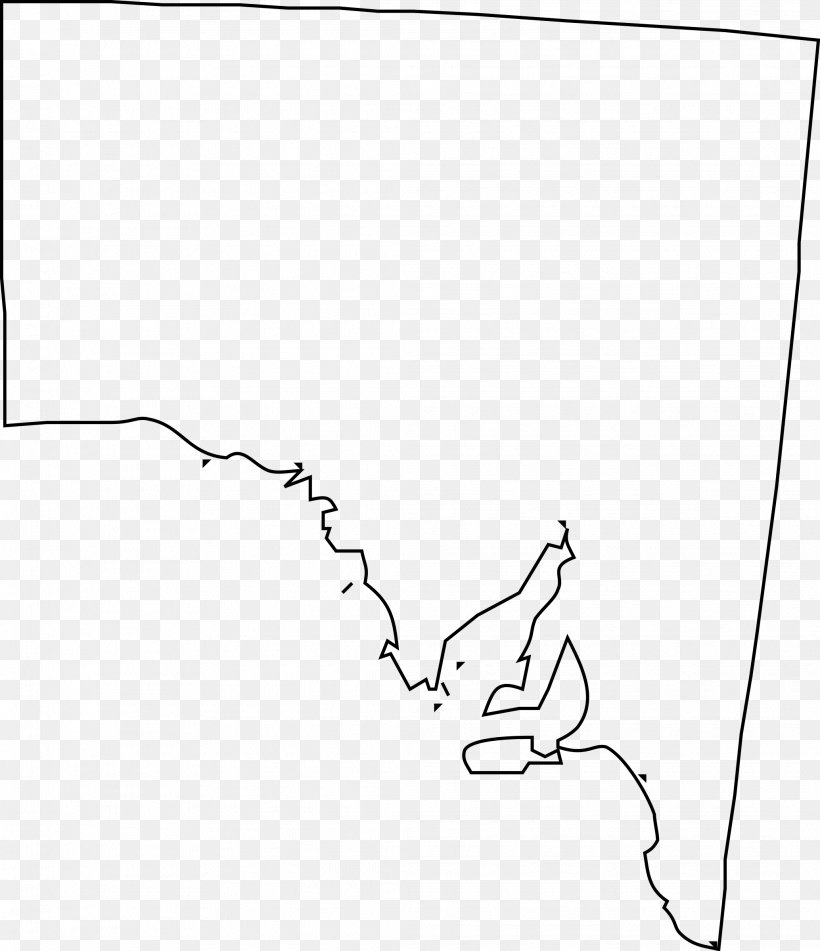 South Australia Blank Map Clip Art, PNG, 2068x2400px, South Australia, Area, Australia, Black, Black And White Download Free