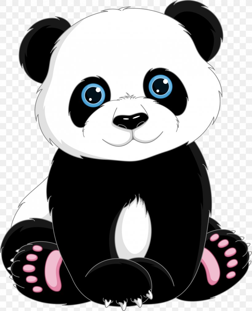 Giant Panda T-shirt Cuteness Clip Art, PNG, 1677x2069px, Watercolor, Cartoon, Flower, Frame, Heart Download Free