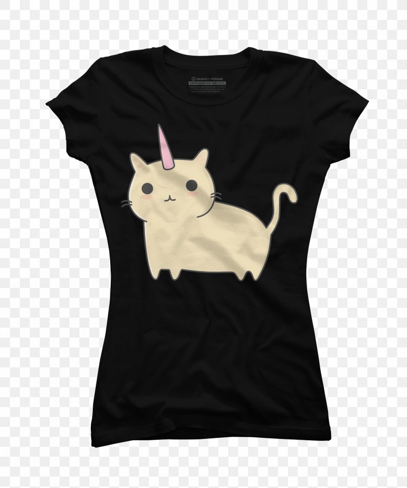 Long-sleeved T-shirt Hoodie Long-sleeved T-shirt, PNG, 1500x1800px, Tshirt, Black, Cat, Clothing, Cuteness Download Free