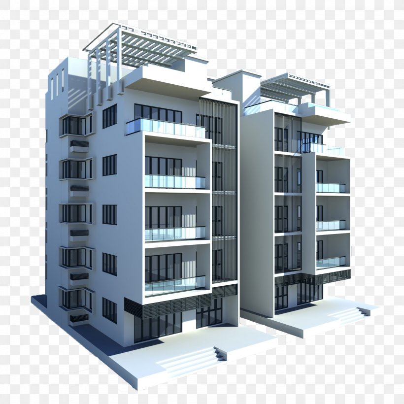 Ranchi Architecture Commercial Building 3D Modeling, PNG, 2048x2048px, 3d Computer Graphics, 3d Modeling, Ranchi, Apartment, Architectural Animation Download Free