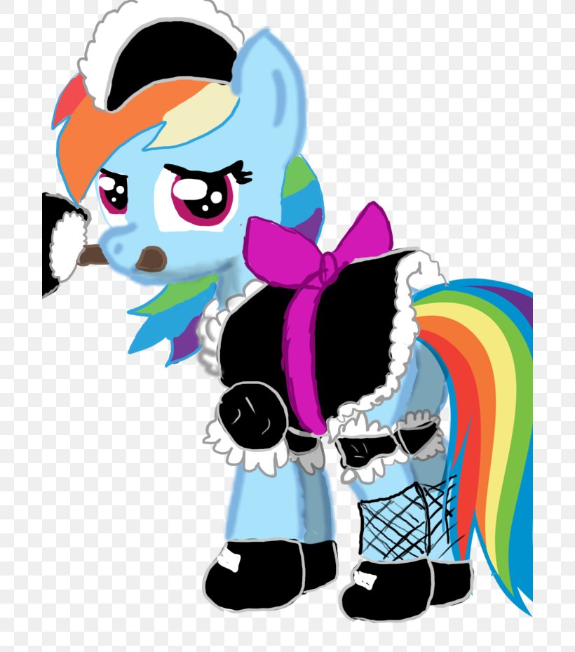 Rainbow Dash Pony Maid Service Clip Art, PNG, 700x929px, Rainbow Dash, Art, Cartoon, Charwoman, Cleaner Download Free