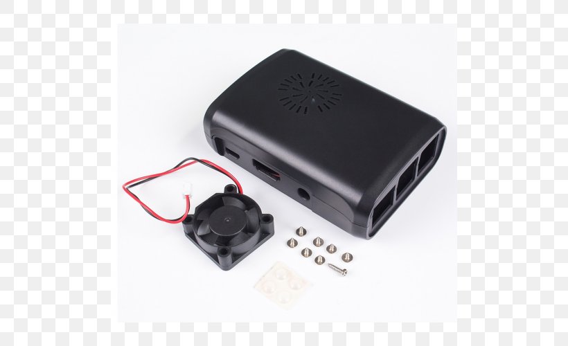 Computer Cases & Housings Electronics Raspberry Pi Fan Computer System Cooling Parts, PNG, 500x500px, Computer Cases Housings, Arduino, Banana Pi, Computer System Cooling Parts, Do It Yourself Download Free