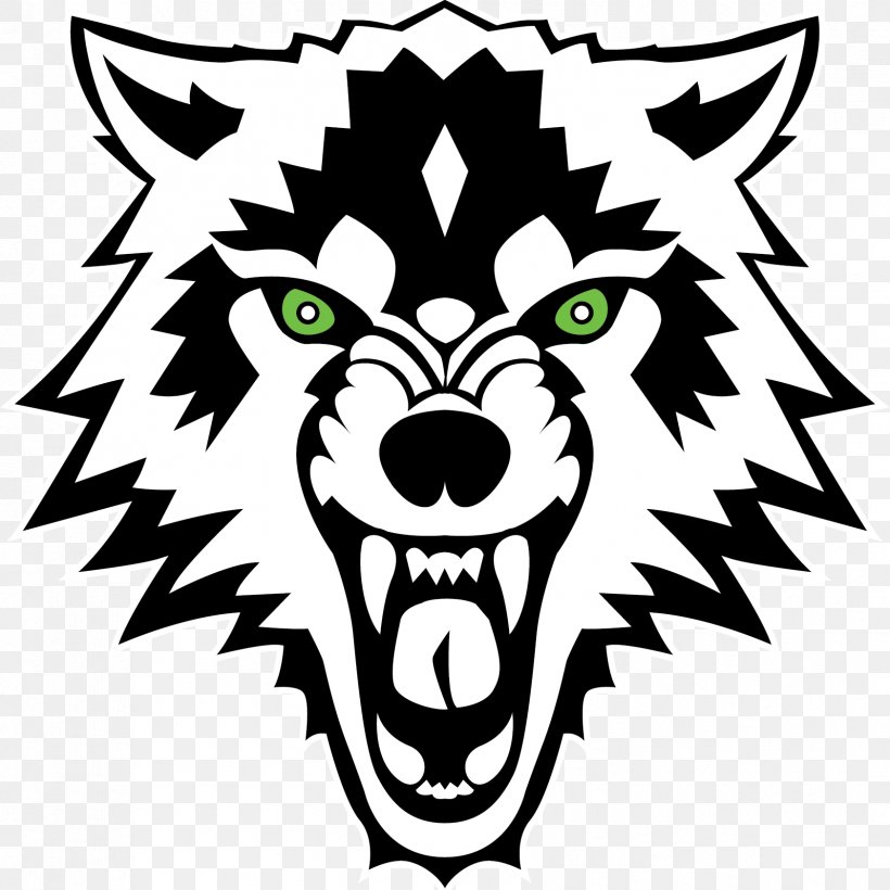 Gray Wolf Decal Sticker White American Black Bear, PNG, 1682x1682px, Watercolor, Cartoon, Flower, Frame, Heart Download Free