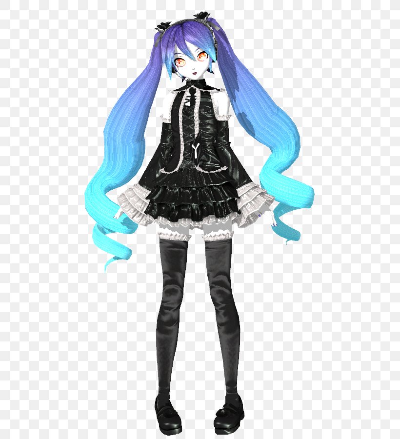 Hatsune Miku Project Diva F Hatsune Miku: Project Diva X Vocaloid Character, PNG, 486x900px, Watercolor, Cartoon, Flower, Frame, Heart Download Free