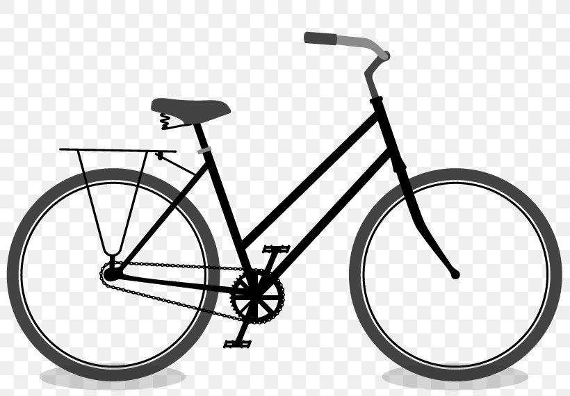 Hybrid Bicycle Cycling Fixed-gear Bicycle Specialized Bicycle Components, PNG, 810x570px, Bicycle, Bicycle Accessory, Bicycle Drivetrain Part, Bicycle Frame, Bicycle Frames Download Free