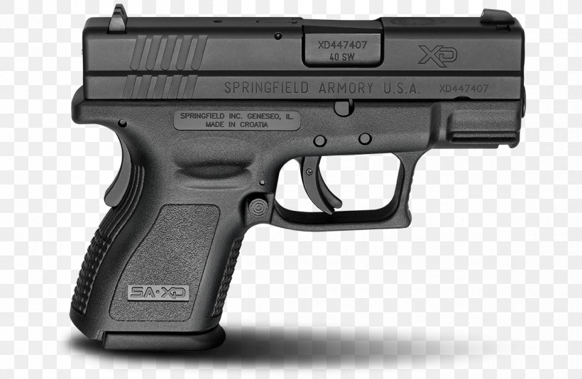 Springfield Armory Subcompact Car HS2000 .40 S&W Semi-automatic Pistol, PNG, 1200x782px, 40 Sw, 45 Acp, 919mm Parabellum, Springfield Armory, Air Gun Download Free