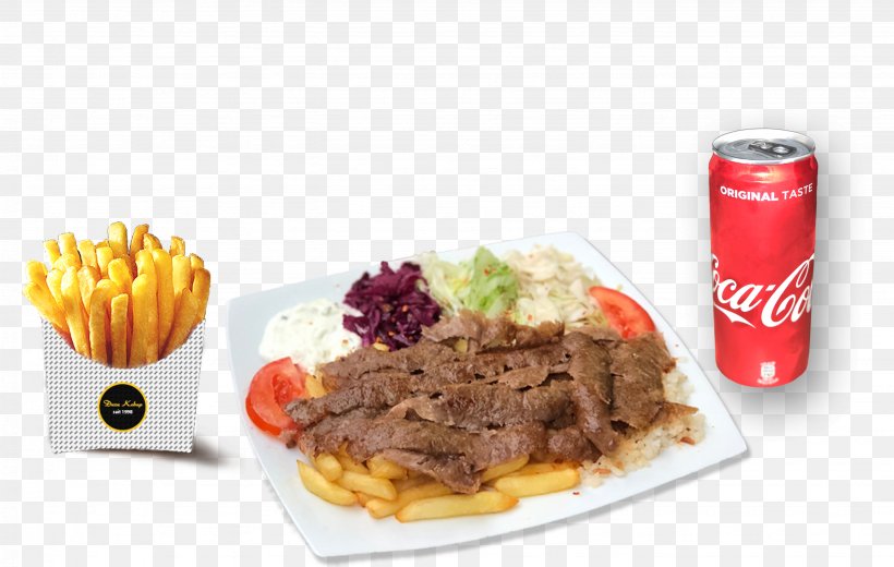 French Fries Doner Kebab Dürüm İskender Kebap Turkish Cuisine, PNG, 2873x1823px, French Fries, American Food, Breakfast, Chicken As Food, Cuisine Download Free