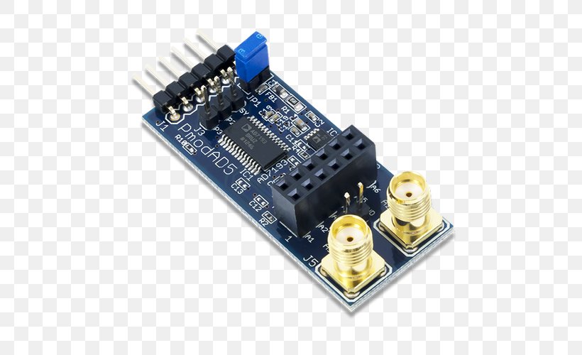 Microcontroller MyRIO Analog-to-digital Converter Pmod Interface Electronics, PNG, 500x500px, Microcontroller, Analogtodigital Converter, Arduino, Bit, Circuit Component Download Free