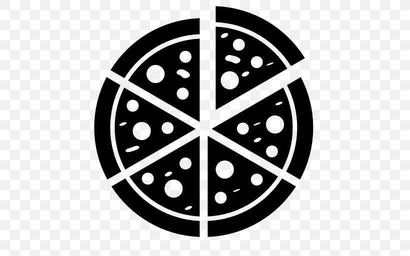 Pizza Hut DeCheco's Pizzeria Hamburger Cheesesteak, PNG, 512x512px, Pizza, Black And White, Cheesesteak, Hamburger, Logo Download Free