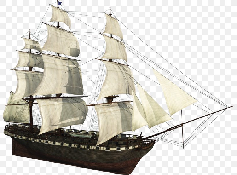 Brigantine Galleon Caravel Ship Of The Line Barque, PNG, 800x607px, Brigantine, Baltimore Clipper, Barque, Barquentine, Boat Download Free