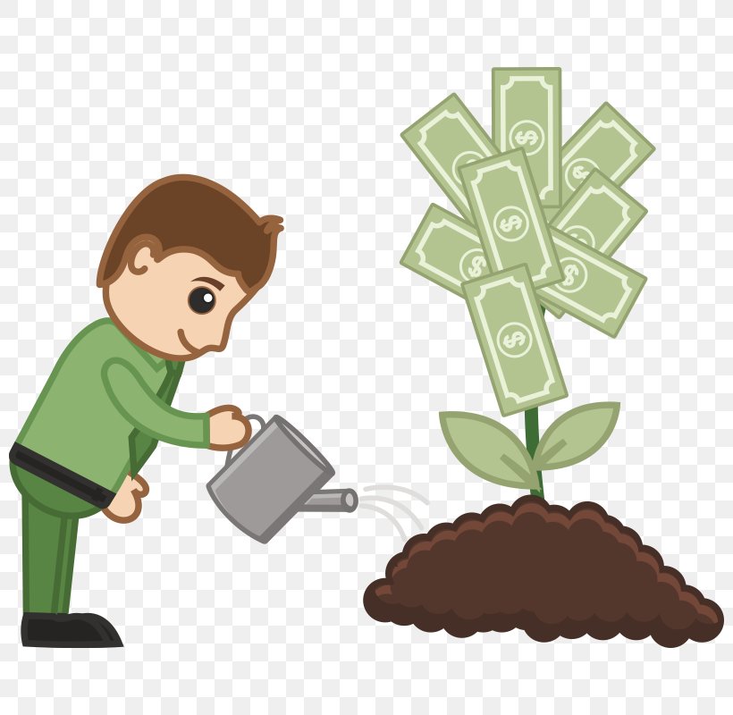 Money Investment Cartoon, PNG, 800x800px, Money, Cartoon, Drawing, Fictional Character, Human Behavior Download Free