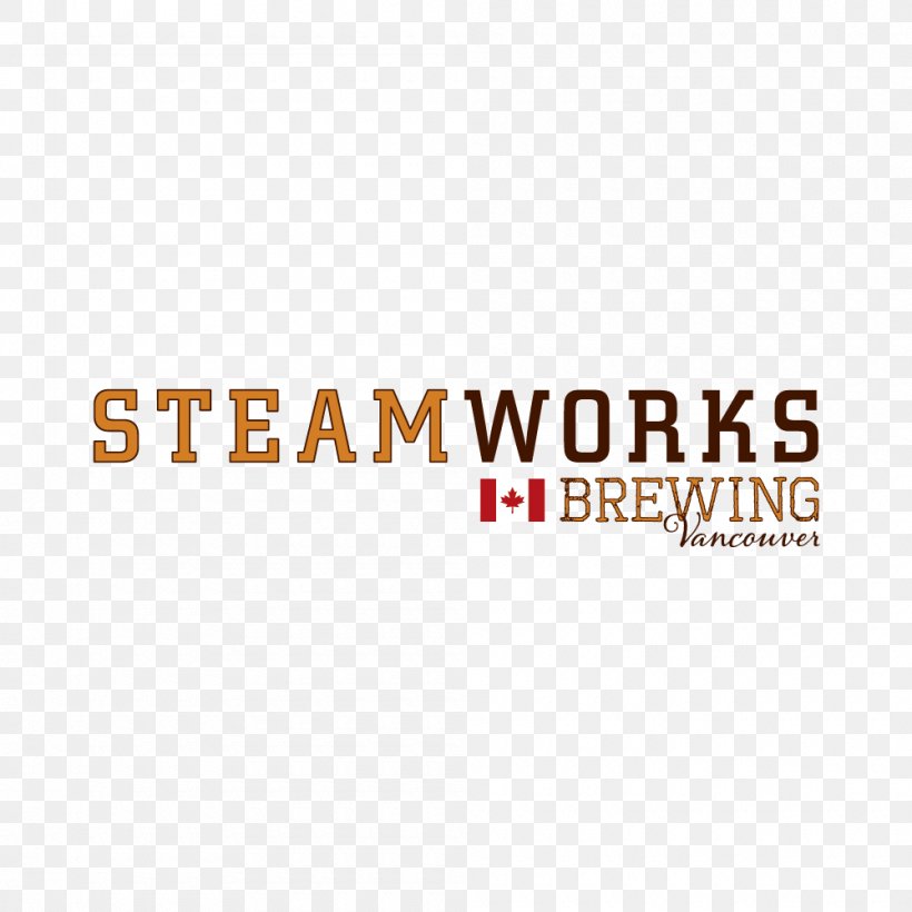 Steamworks Brewing Co. Logo Brand, PNG, 1000x1000px, Logo, Area, Brand, Text, Vancouver Download Free