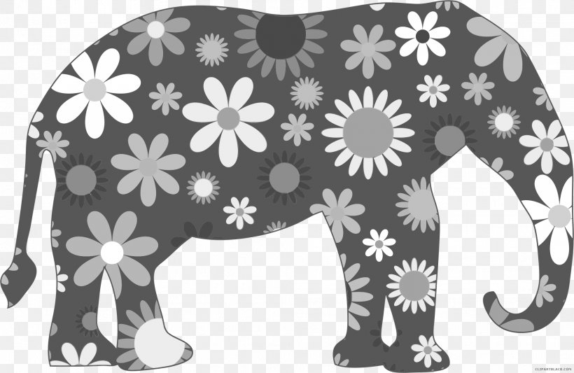 Flower Bouquet Floral Design Clip Art Floral Ornament CD-ROM And Book, PNG, 1978x1286px, Flower, African Elephant, Black And White, Cut Flowers, Drawing Download Free