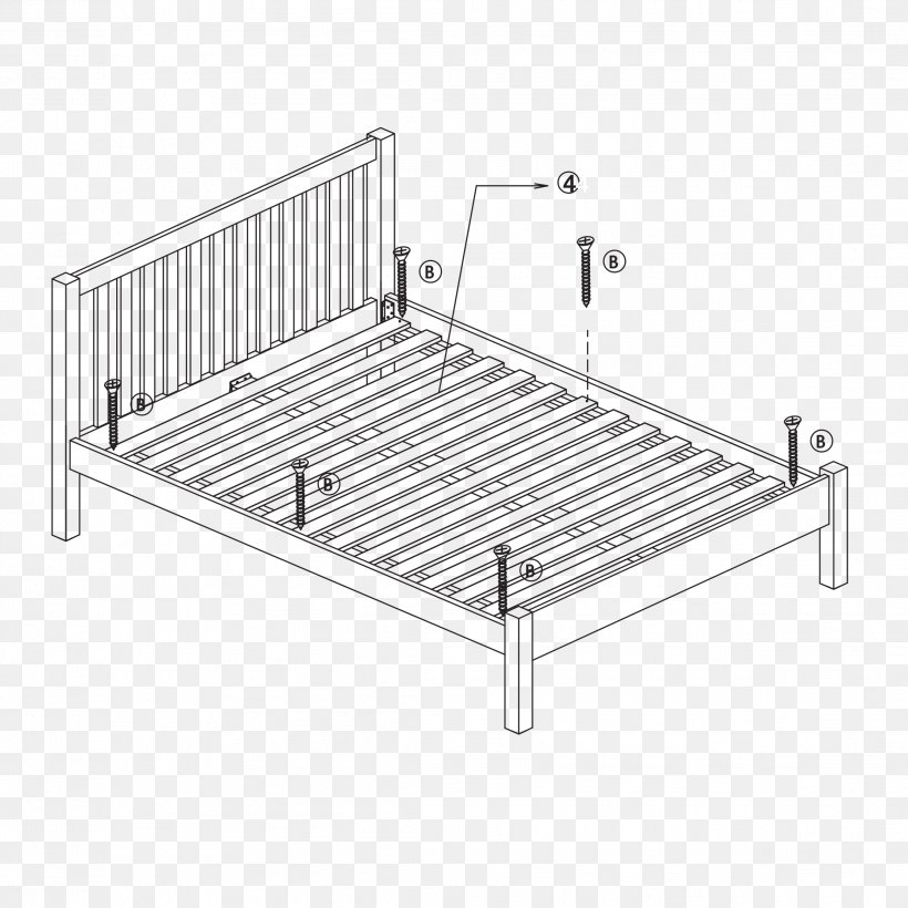 Bed Frame Mattress Foot Rests Bedroom, PNG, 2217x2217px, Bed Frame, Bed, Bedroom, Foot Rests, Furniture Download Free