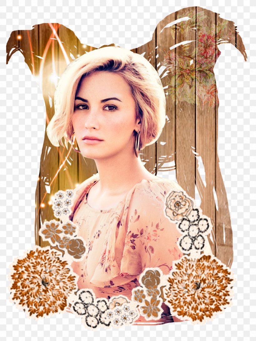 Demi Lovato Hair Coloring Human Hair Color Brown Hair, PNG, 1200x1600px, Watercolor, Cartoon, Flower, Frame, Heart Download Free