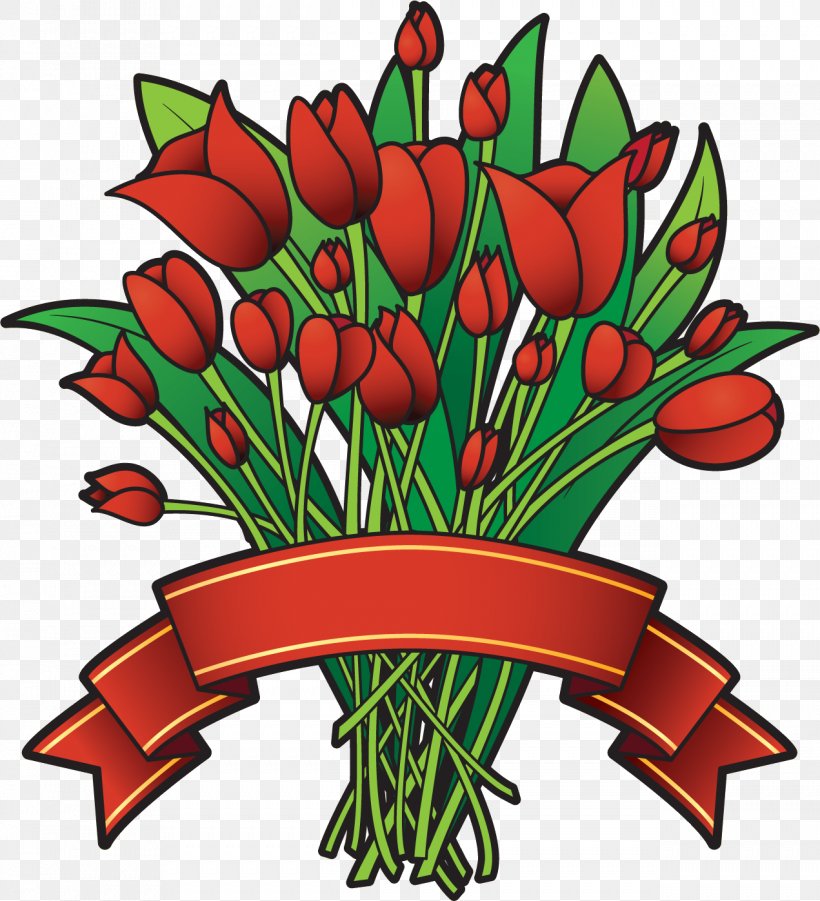Floral Design Tulip Cut Flowers Clip Art, PNG, 1271x1397px, Floral Design, Artwork, Cut Flowers, Flora, Floristry Download Free