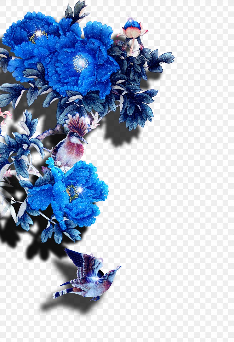 Flower Blue Moutan Peony Png 2835x4134px Blue Artificial Flower Cobalt Blue Color Cut Flowers Download Free