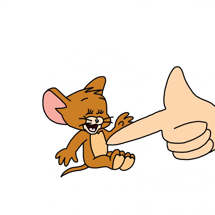 Jerry Mouse Cat Cartoon Hand Tom And Jerry, PNG, 1600x1600px, Watercolor, Cartoon, Flower, Frame, Heart Download Free