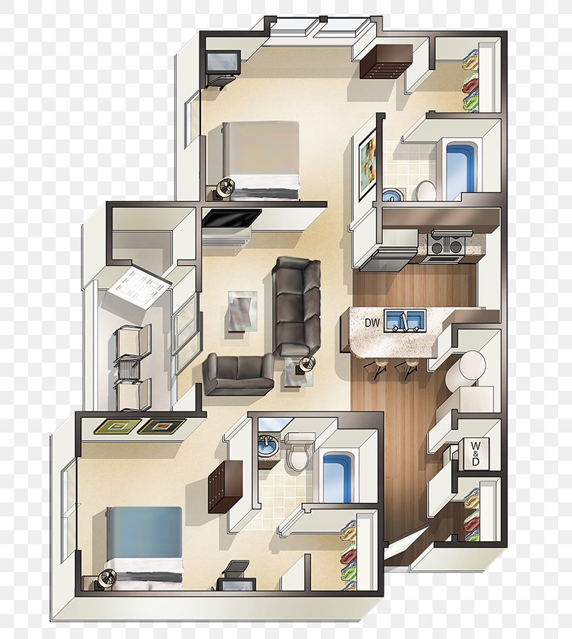 Apartment The Pointe At MSU House Urbana Renting, PNG, 700x916px, Apartment, Architecture, Building, Carbondale, Condominium Download Free