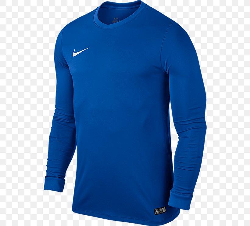 Jersey Nike Sleeve Shirt Dri-FIT, PNG, 740x740px, Jersey, Active Shirt, Blue, Clothing, Cobalt Blue Download Free