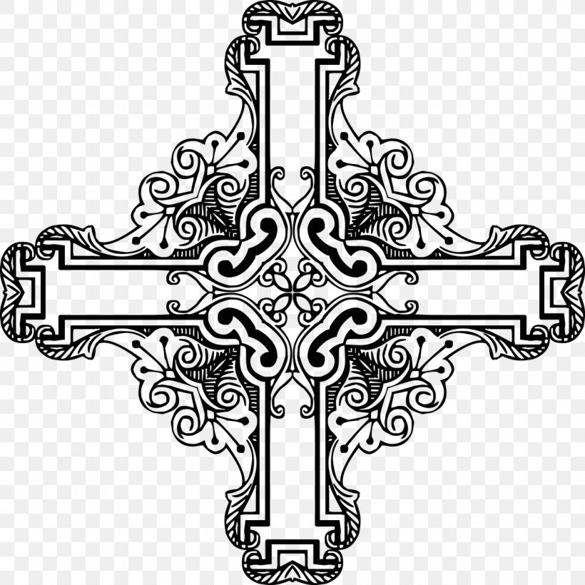 Christian Cross Crucifix Picture Frames Clip Art, PNG, 1280x1280px, Christian Cross, Black And White, Christianity, Cross, Crucifix Download Free