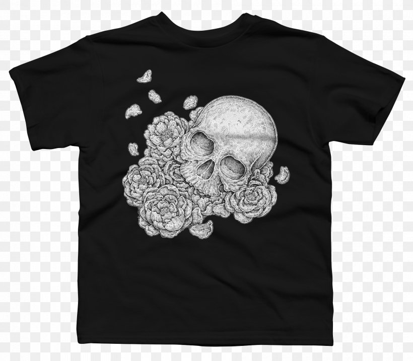 Long-sleeved T-shirt Printed T-shirt Clothing Sizes, PNG, 1800x1575px, Tshirt, Black, Bone, Brand, Casual Attire Download Free