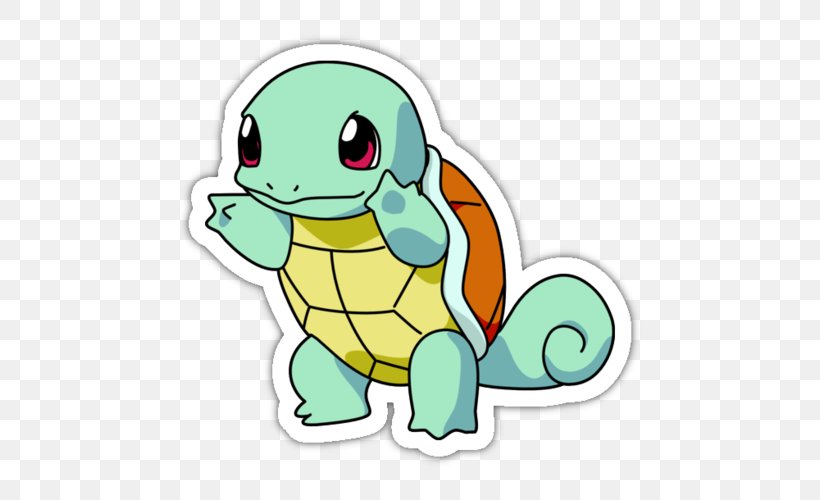 Pokémon Red And Blue Squirtle Ash Ketchum Pallet Kasabası, PNG, 500x500px, Watercolor, Cartoon, Flower, Frame, Heart Download Free