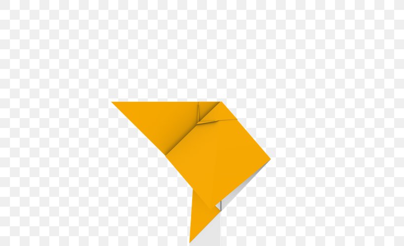 Standard Paper Size Origami A4 Angle, PNG, 500x500px, 3 Turn, Paper, Bird, Letter, Orange Download Free