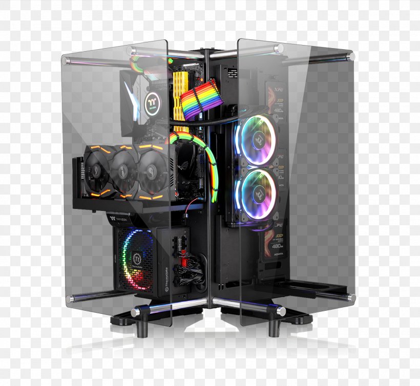 Computer Cases & Housings Power Supply Unit Thermaltake Commander MS-I Graphics Cards & Video Adapters, PNG, 1500x1380px, Computer Cases Housings, Atx, Case Modding, Computer, Computer Case Download Free