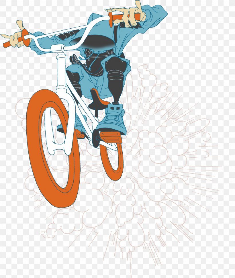 Bushi BMX Bike Illustration, PNG, 2499x2958px, Bushi, Art, Bicycle, Bicycle Accessory, Bmx Download Free