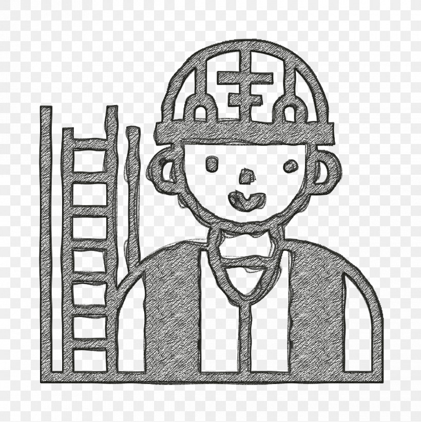 Operator Icon Professions And Jobs Icon Construction Worker Icon, PNG, 1220x1222px, Operator Icon, Black And White M, Black White M, Construction Worker Icon, Engineer Download Free