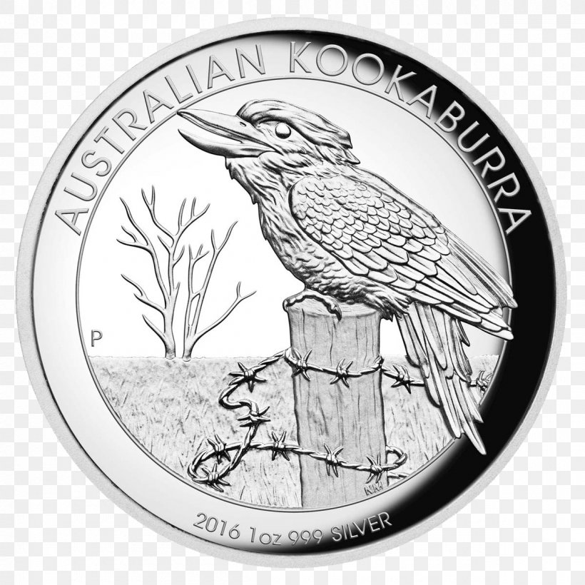 Perth Mint Royal Australian Mint Australian Silver Kookaburra Proof Coinage Silver Coin, PNG, 1200x1200px, Perth Mint, Australia, Australian One Dollar Coin, Australian Silver Kangaroo, Australian Silver Kookaburra Download Free