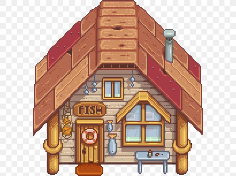 Stardew Valley Fishing Rods Fishing Bait Fishing Tackle, PNG, 592x612px, Stardew Valley, Building, Elevation, Facade, Fish Download Free