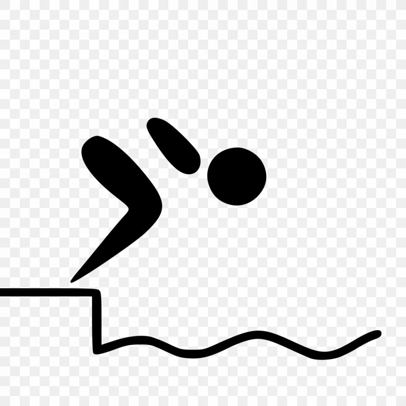 Summer Olympic Games Swimming At The Summer Olympics Clip Art, PNG, 1200x1200px, Summer Olympic Games, Area, Black, Black And White, Breaststroke Download Free