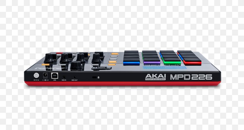 Akai MPD226 MIDI Controllers Akai MPC, PNG, 700x438px, Watercolor, Cartoon, Flower, Frame, Heart Download Free