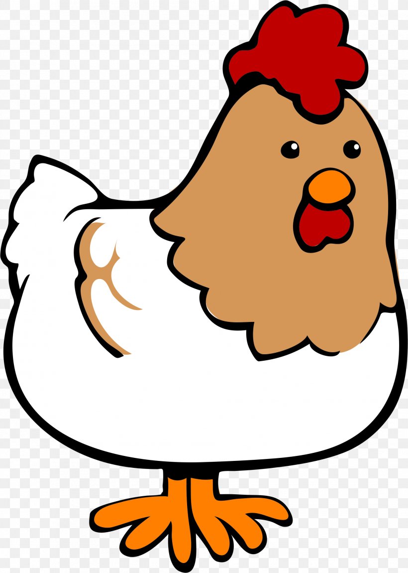 Chicken Cartoon, PNG, 1884x2643px, Chicken, Cartoon, Livestock, Pleased, Poultry Download Free