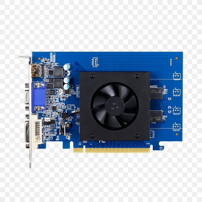 Graphics Cards & Video Adapters PCI Express GDDR5 SDRAM Conventional PCI Interface, PNG, 1000x1000px, 64bit Computing, Graphics Cards Video Adapters, Bus, Computer Component, Computer Hardware Download Free