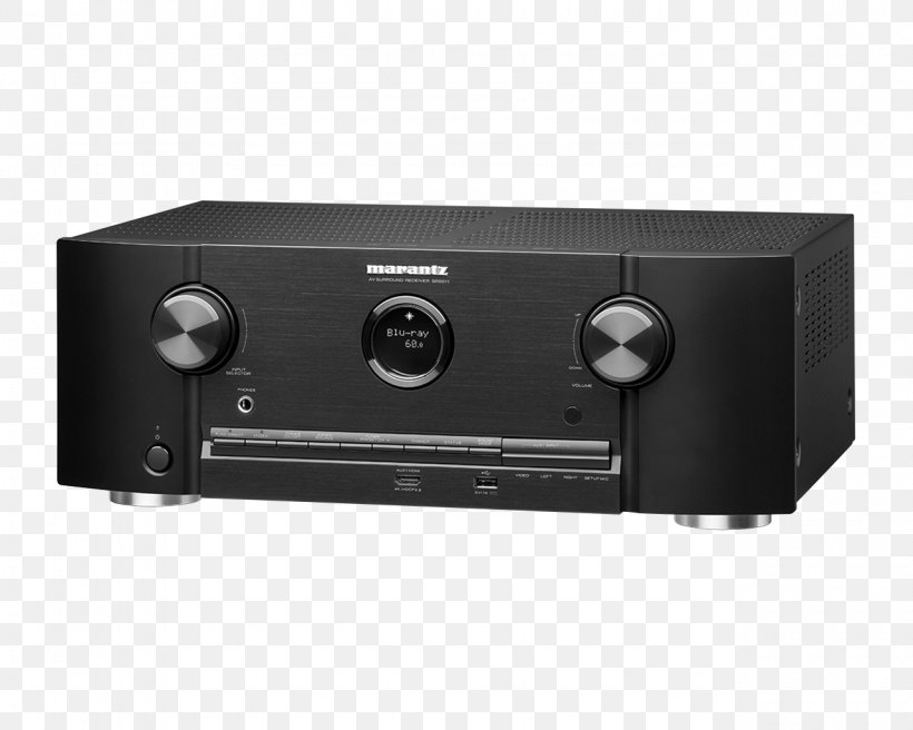 Marantz SR5012 7.2 Channel 4K Ultra HD Network AV Receiver Audio Power Amplifier Surround Sound, PNG, 1280x1024px, 4k Resolution, Av Receiver, Audio, Audio Equipment, Audio Power Amplifier Download Free