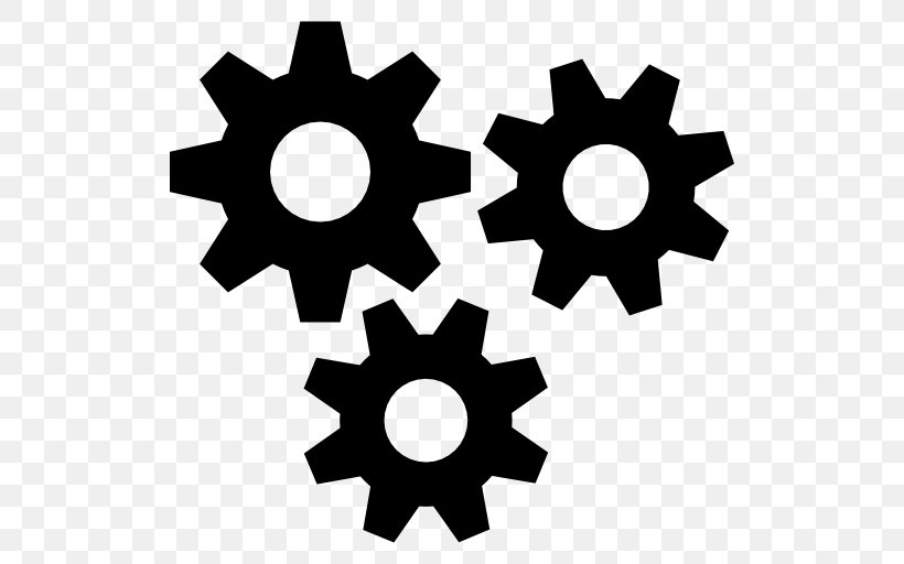 Gear Technology, PNG, 512x512px, Gear, Black And White, Hardware Accessory, Symbol, Symmetry Download Free