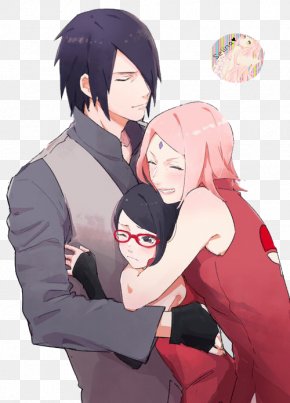 Sasuke Uchiha Sakura Haruno Sarada Uchiha, PNG, 954x837px, Watercolor ...