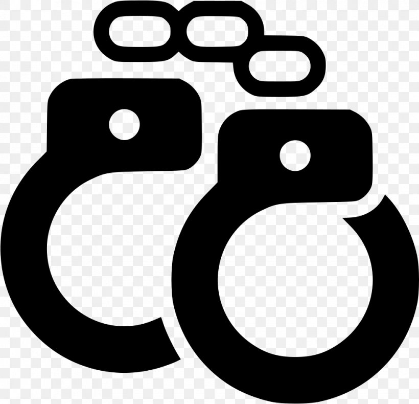 Handcuffs Clip Art, PNG, 981x946px, Handcuffs, Arrest, Blackandwhite, Line Art, Logo Download Free