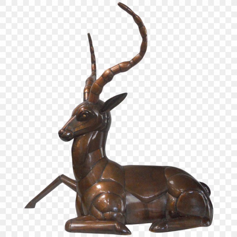 Bronze Sculpture Reindeer Animal, PNG, 1200x1200px, Bronze Sculpture, Animal, Antelope, Antler, Bronze Download Free
