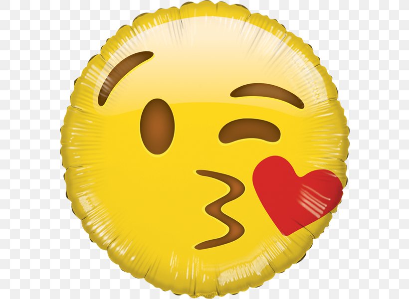 Mylar Balloon BoPET Smiley Emoji, PNG, 600x600px, Balloon, Birthday, Bopet, Emoji, Emoticon Download Free
